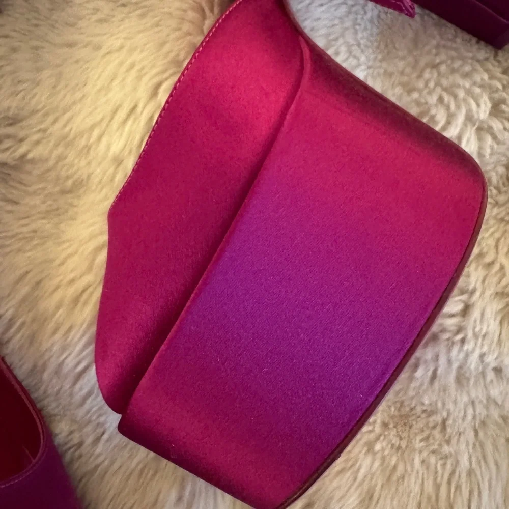 Paris Texas Vibrant Pink Platform Heels
